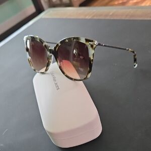 Calvin Klein Women's Leopard Print Sunglasses